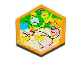 Бизиборд «Пчелиные соты №3» - fgospostavki.ru - Дмитров