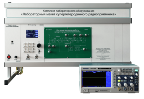 Комплект лабораторного оборудования «Лабораторный макет супергетеродинного радиоприёмника»  - fgospostavki.ru - Дмитров