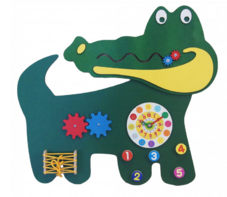 Бизиборд «Зеленый крокодил» - fgospostavki.ru - Дмитров