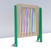 Дидактическая панель с цветными шнурочками - fgospostavki.ru - Дмитров