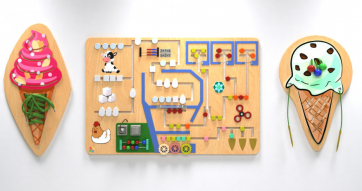 Комплект бизибордов «Фабрика мороженого» - fgospostavki.ru - Дмитров