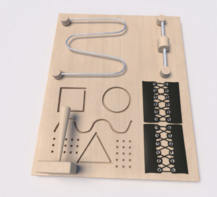 Настенная панель для эрготерапии - fgospostavki.ru - Дмитров