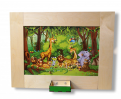 Тактильно-развивающая панель «Мир зверей» - fgospostavki.ru - Дмитров