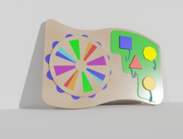 Тактильно-развивающая панель «Яркие краски» - fgospostavki.ru - Дмитров