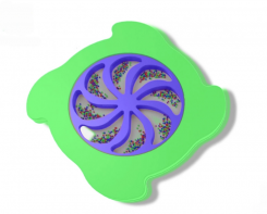 Тактильно-развивающая панель «Вращение радуги» - fgospostavki.ru - Дмитров