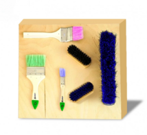 Тактильно-развивающая панель с мягкими кисточками - fgospostavki.ru - Дмитров