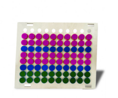 Тактильно-развивающая панель «Цветные фигурки» - fgospostavki.ru - Дмитров