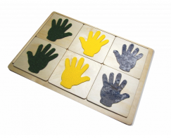 Тактильные ладошки «Мохнатые отпечатки» - fgospostavki.ru - Дмитров