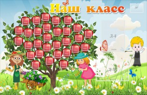Стенд "Наш класс" Вариант 3 - fgospostavki.ru - Дмитров