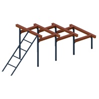 Элементы полосы препятствий "Разрушенная лестница" - fgospostavki.ru - Дмитров