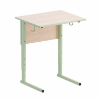 Стол ученический регулируемый (одноместный) на прямоугольной трубе - fgospostavki.ru - Дмитров