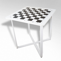 Стол шахматный "Турнир ТР" на металлокаркасе - fgospostavki.ru - Дмитров