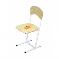 Стул детский нерегулируемый "Дошколенок" с рисунком (рост. гр. 1) - fgospostavki.ru - Дмитров