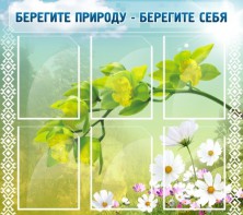 Стенд "Берегите природу - берегите себя" - fgospostavki.ru - Дмитров