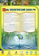 Стенд "Экологический закон РФ" - fgospostavki.ru - Дмитров