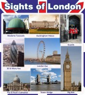 Стенд "Sights of london" - fgospostavki.ru - Дмитров